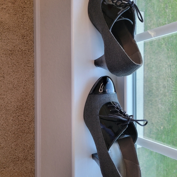 X•Appeal heeled shoes, size 9M, color: Peyton black grey - Picture 6 of 8